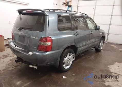 2005 Toyota Highlander Limited V6 from USA, damaged, VIN JTEEP21A950073861